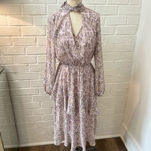 Snake skin | She + Sky dress | Sz medium